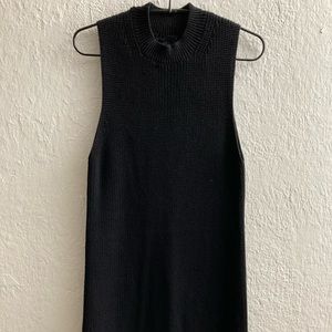 COS stores little black dress knitted